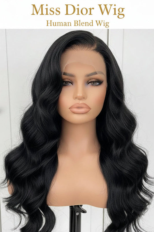 Miss Dior Wig(human blend wig)