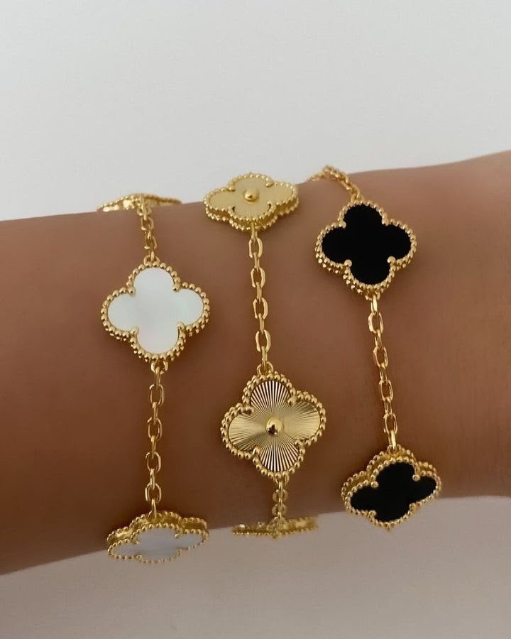 Clover Luxury Bracelet Set – 3 Piece